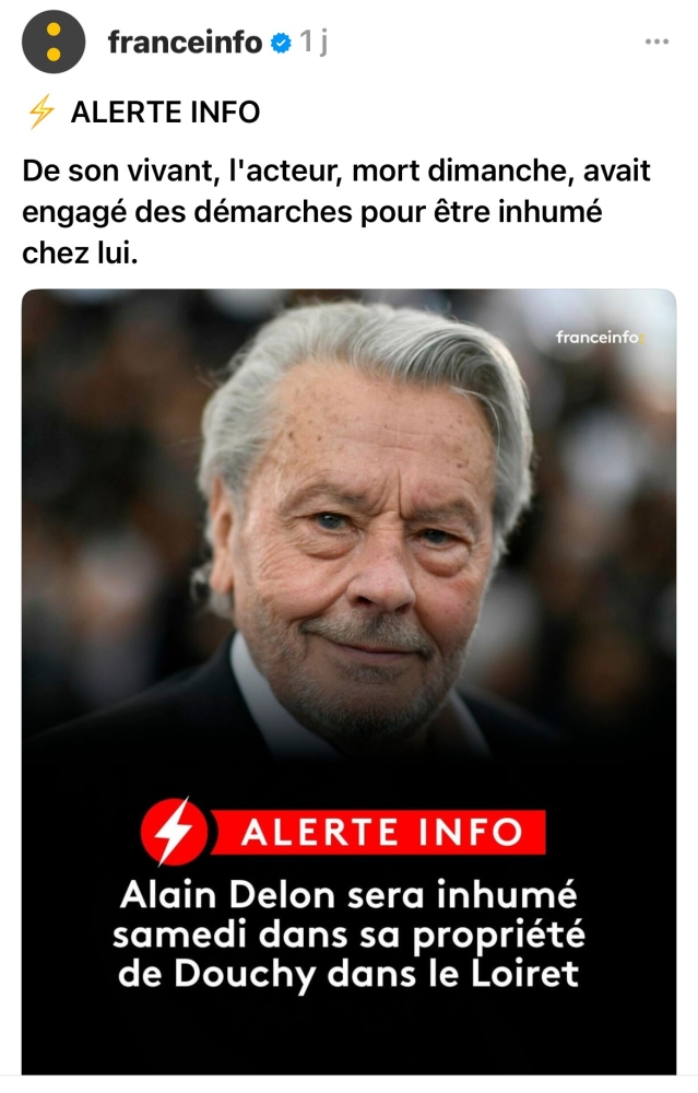 Oui, on peut être enterré dans sa propriété